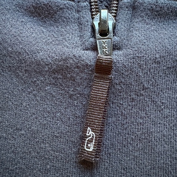 Vineyard Vines Quarter Zip Shep Shirt Men's Size XS Navy with red - Picture 4 of 6